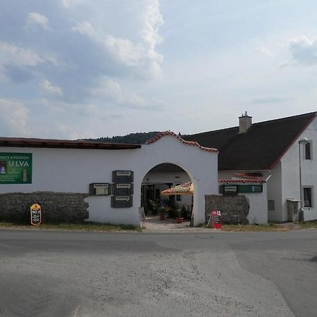 Restaurace A Penzion U Lva Karlstejn Bagian luar foto